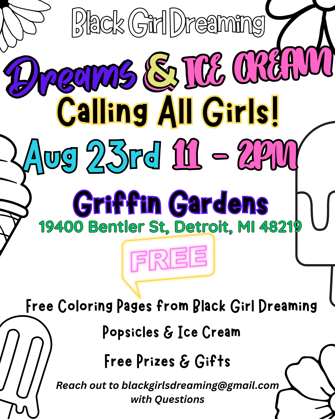 Dreams & Ice Creams: A Black Girl Dreaming Popup