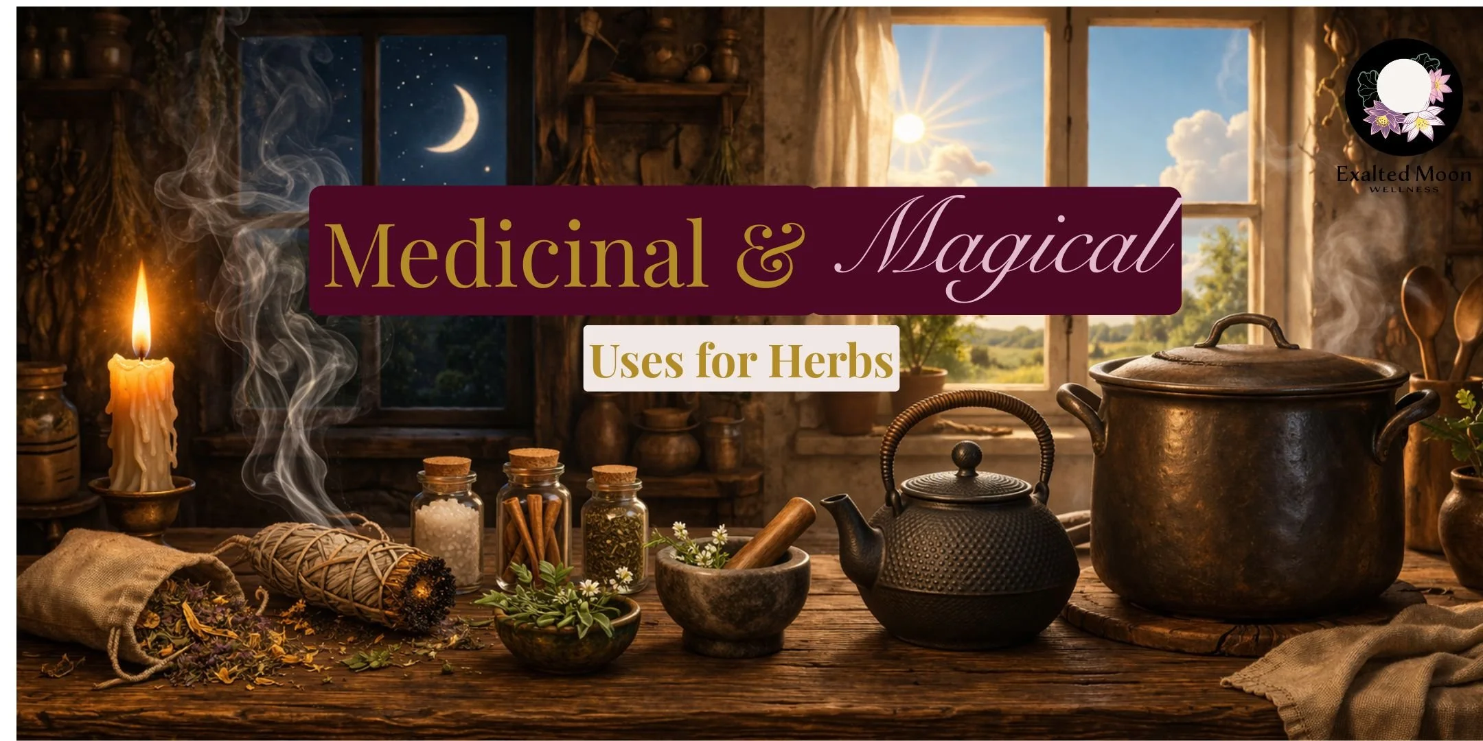 Medicinal & Magical Uses for Herbs