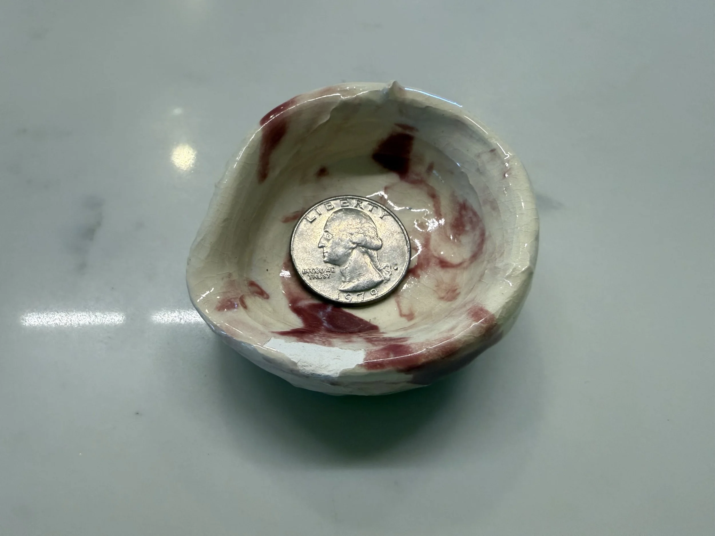 Handcrafted Ceramic Charm Dish