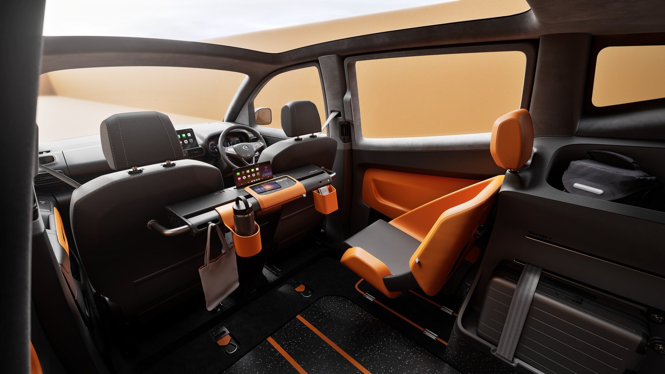 Check out eVITAs interior⚡

The interior design for eVITA is versatile and functional; a key requirement from Motability Operations Ltd customers. 

A flip seat could provide variable seating options, while a fully customisable &lsquo;utility bar&rsq