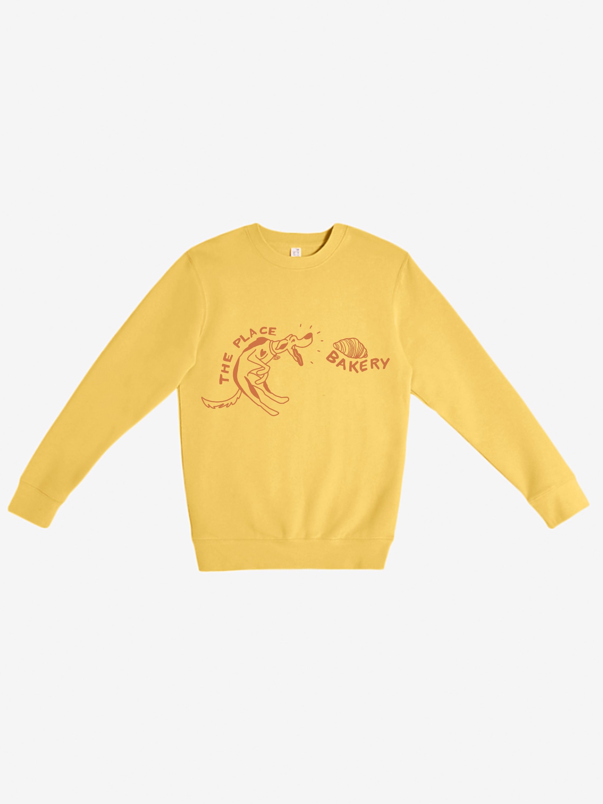 The Croissant Karl Crewneck Sweatshirt