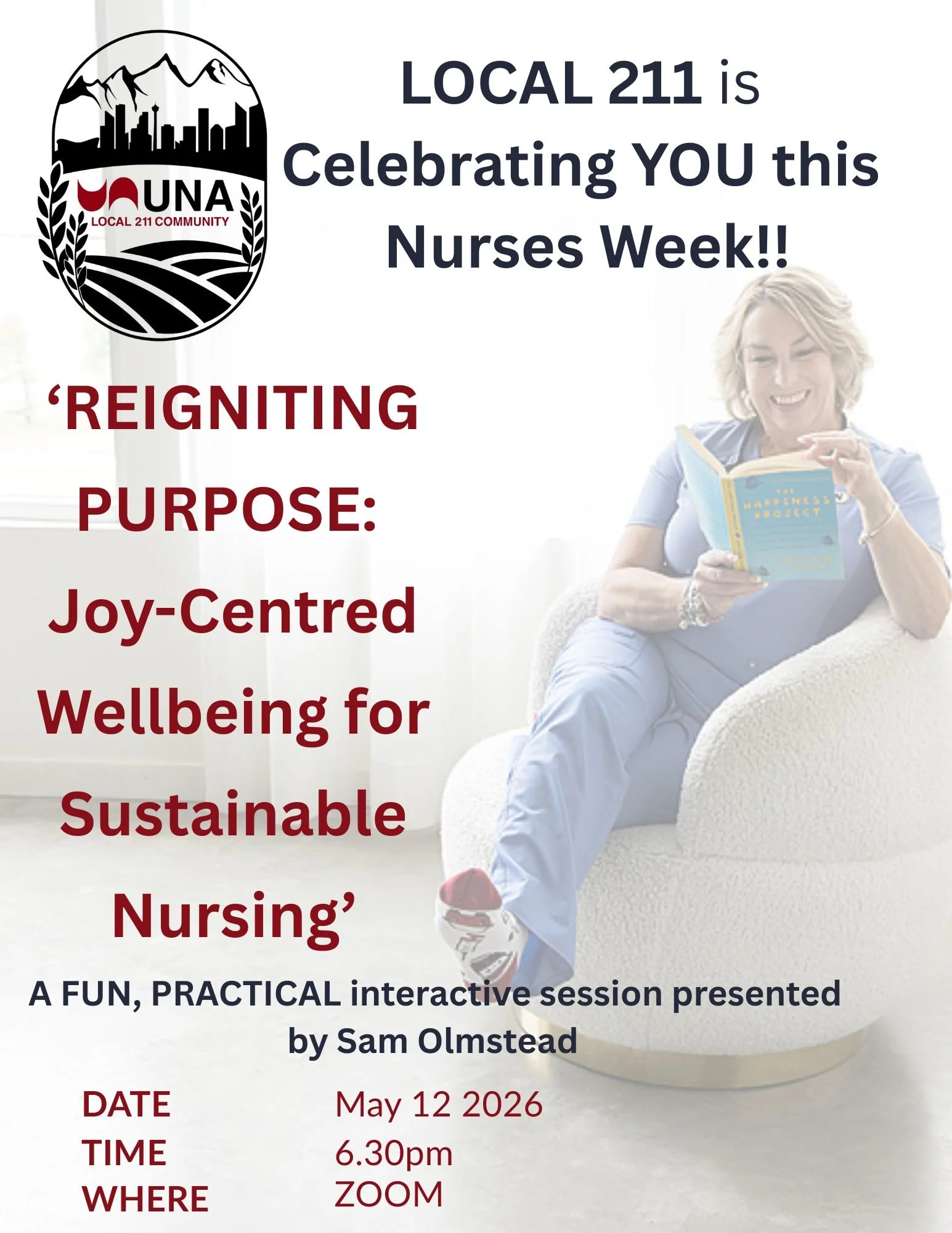 Nurses Week Presentation - Reigniting Purpose: Joy-Centred Wellbeing for Sustainable Nursing