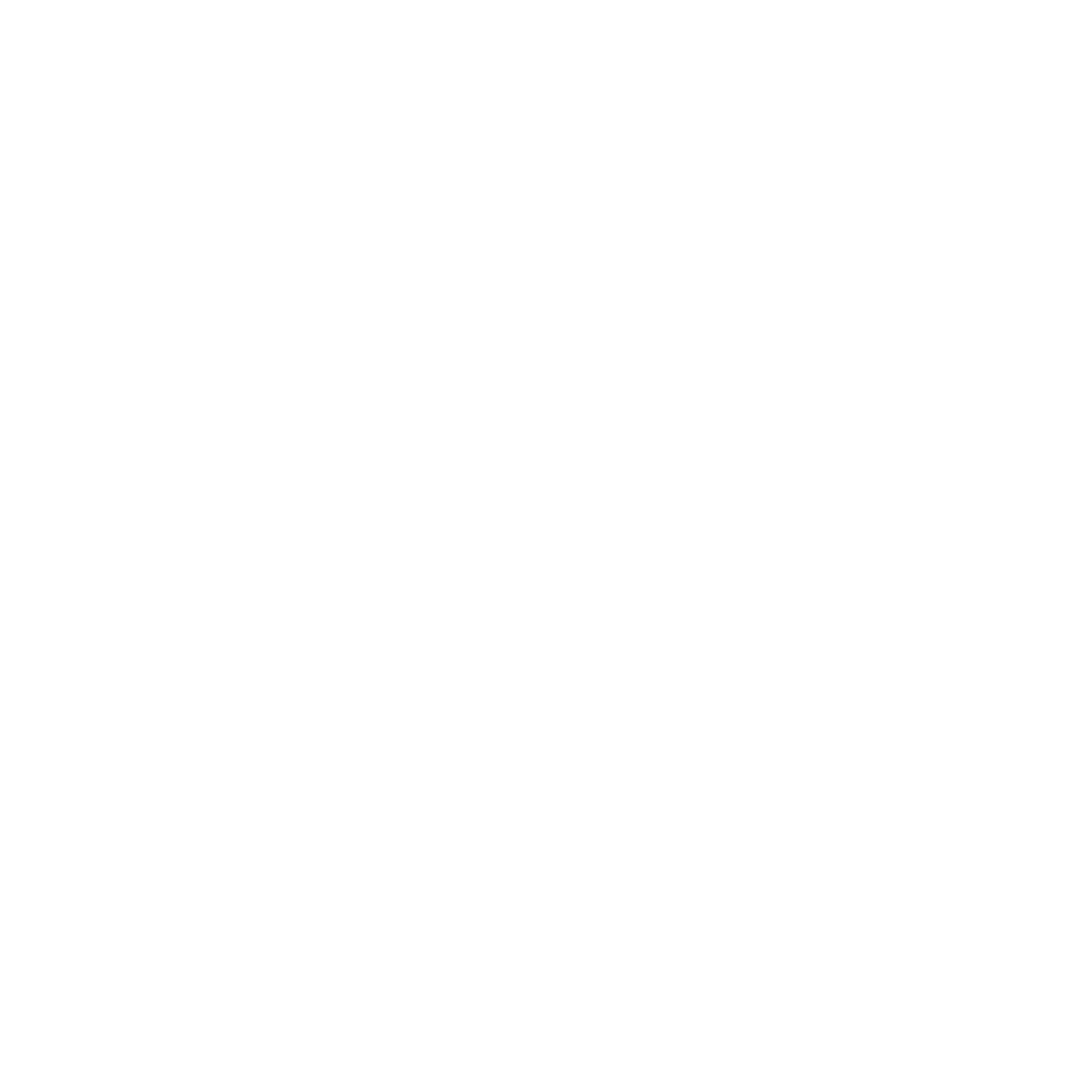 Silhouette of a wolf sitting on a rock against a black background.