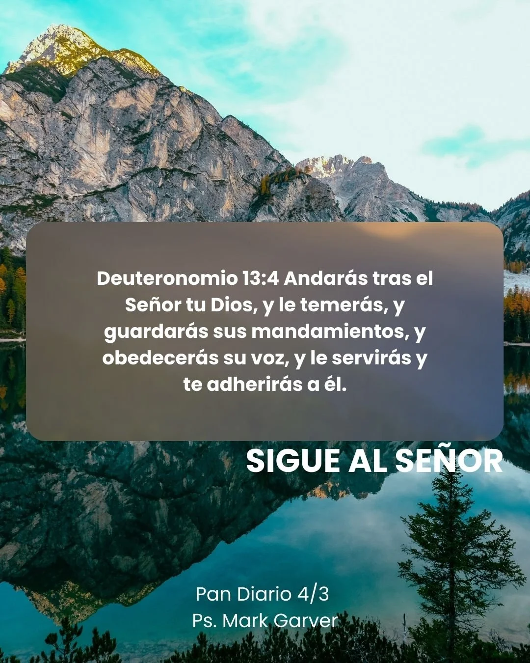 04 de Marzo, 2026 - Sigue al Señor