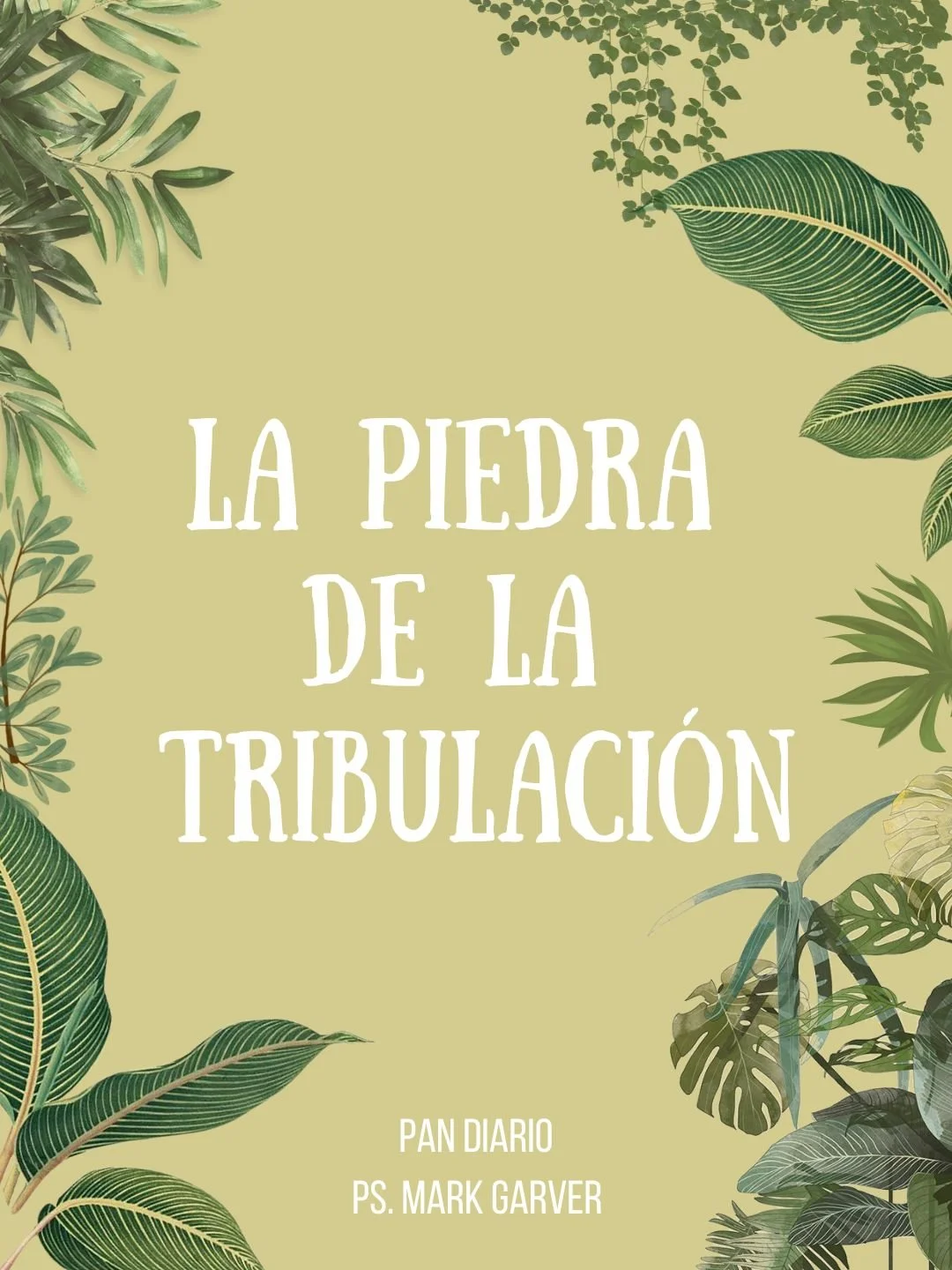 31 de Marzo, 2026 - La piedra de la tribulación