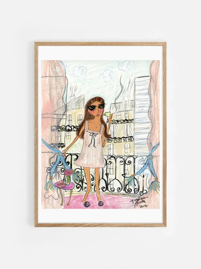 My Paris Apartment 8 x 10" Print