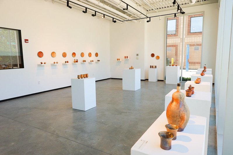Gallery space to the right of the front door (Featuring work by Ashton Keen)