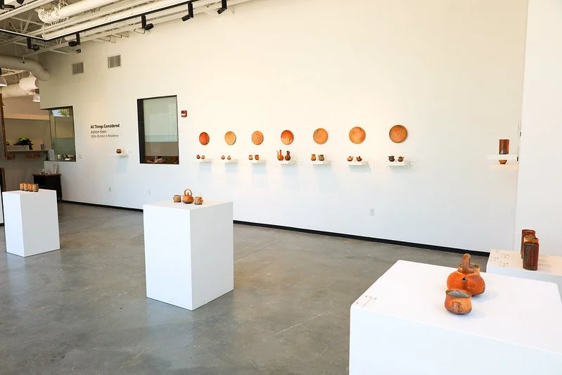 Gallery space to the right of the front door (Featuring work by Ashton Keen)