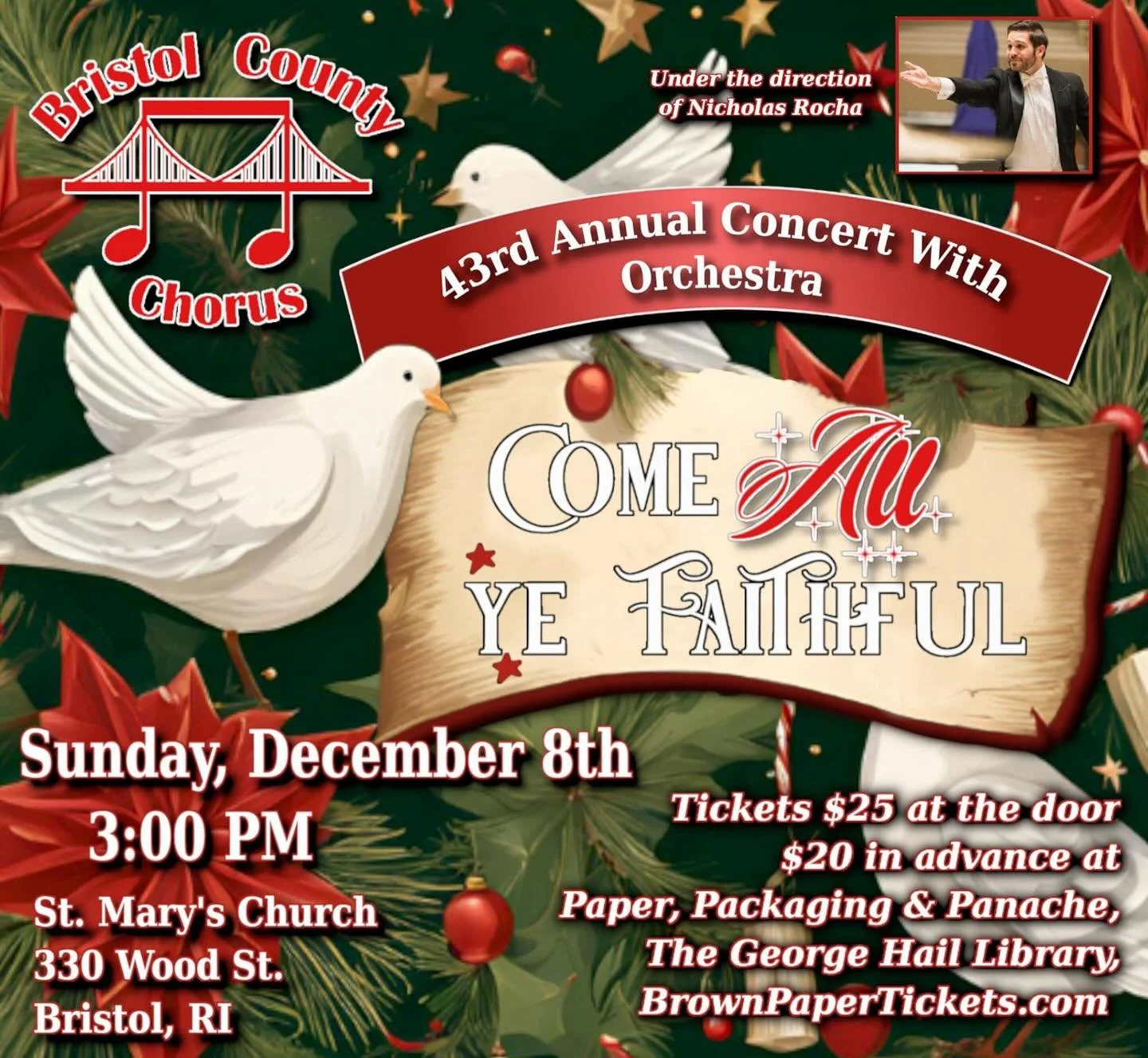 Looking forward to playing keyboard with the orchestra for this concert on Sunday!