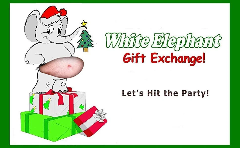 After-Christmas Crock-Pot-Luckwith White Christmas Elephant Exchange 