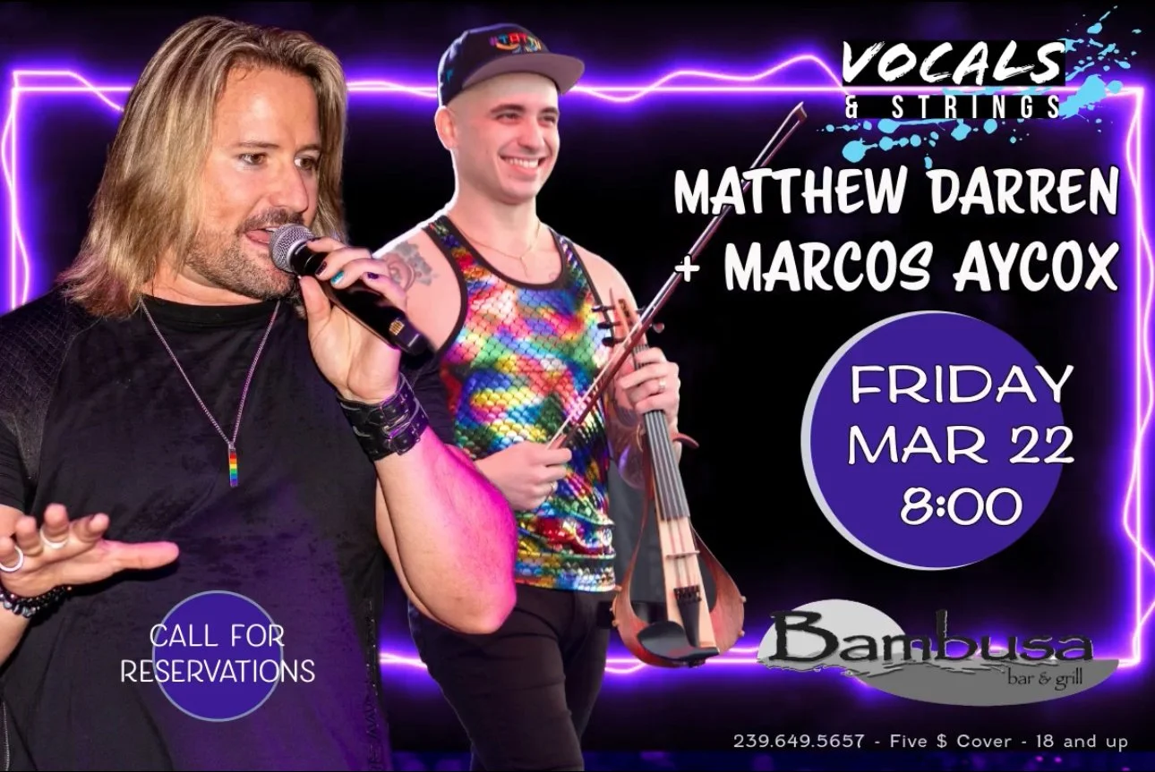 Vocals &amp; Strings with Matthew Darren