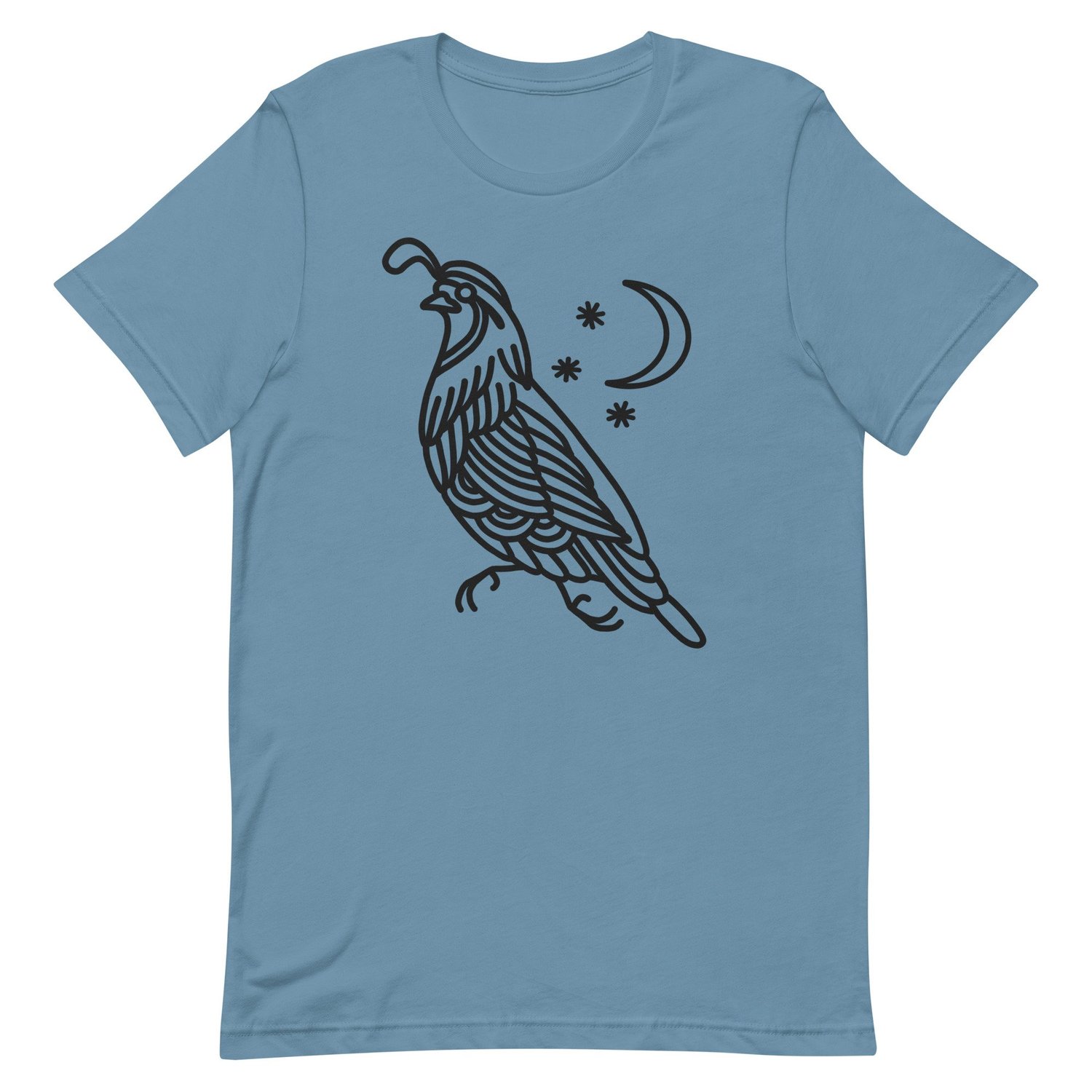Night Quail Unisex t-shirt — Sparrows Sombreros