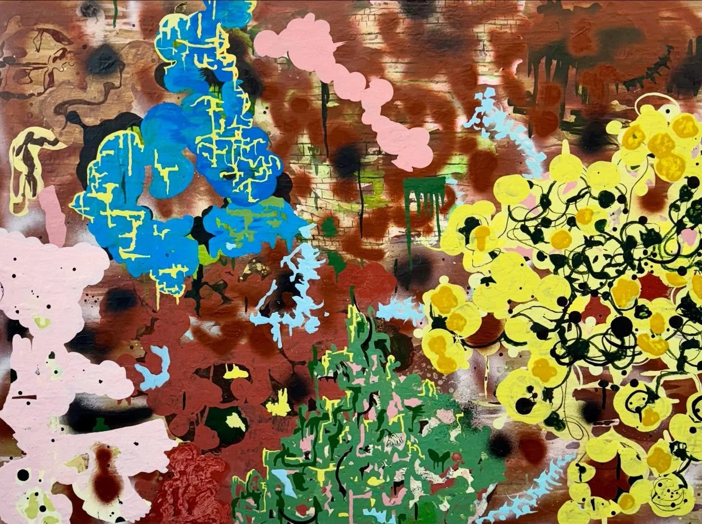 A STRANGER DARK New spray painting! Visit my website for cool iPhone cases and more. Link in bio. #artist #artlovers #artforinteriors #artinparis #artgalleries #artwatchers_united #artbasel #artgalleries #hudsonartscommunity #hudsongallerycrawl #huds