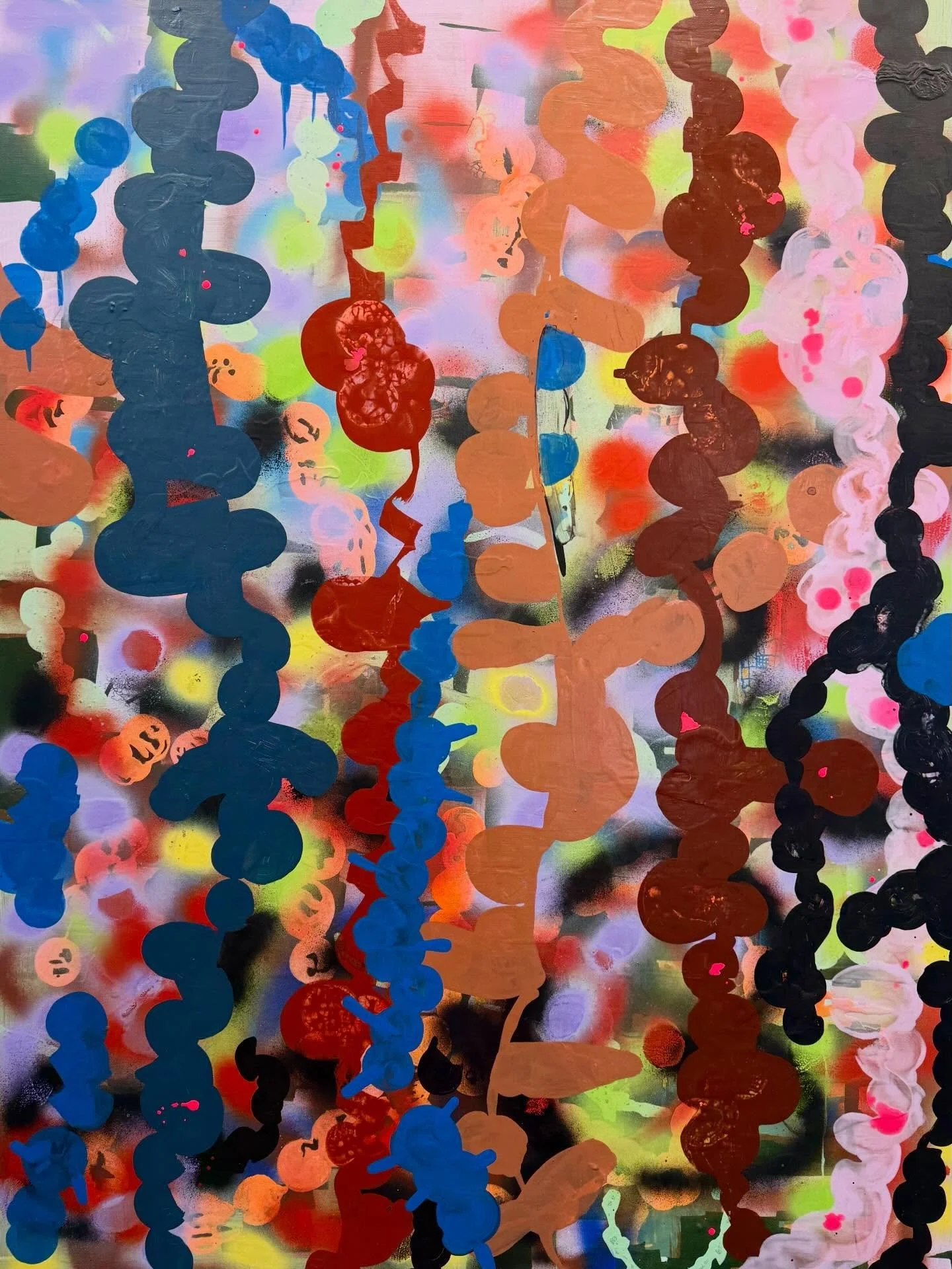 ASK AN ANGEL New Spray Painting. Wishing Everyone a Happy Holiday!