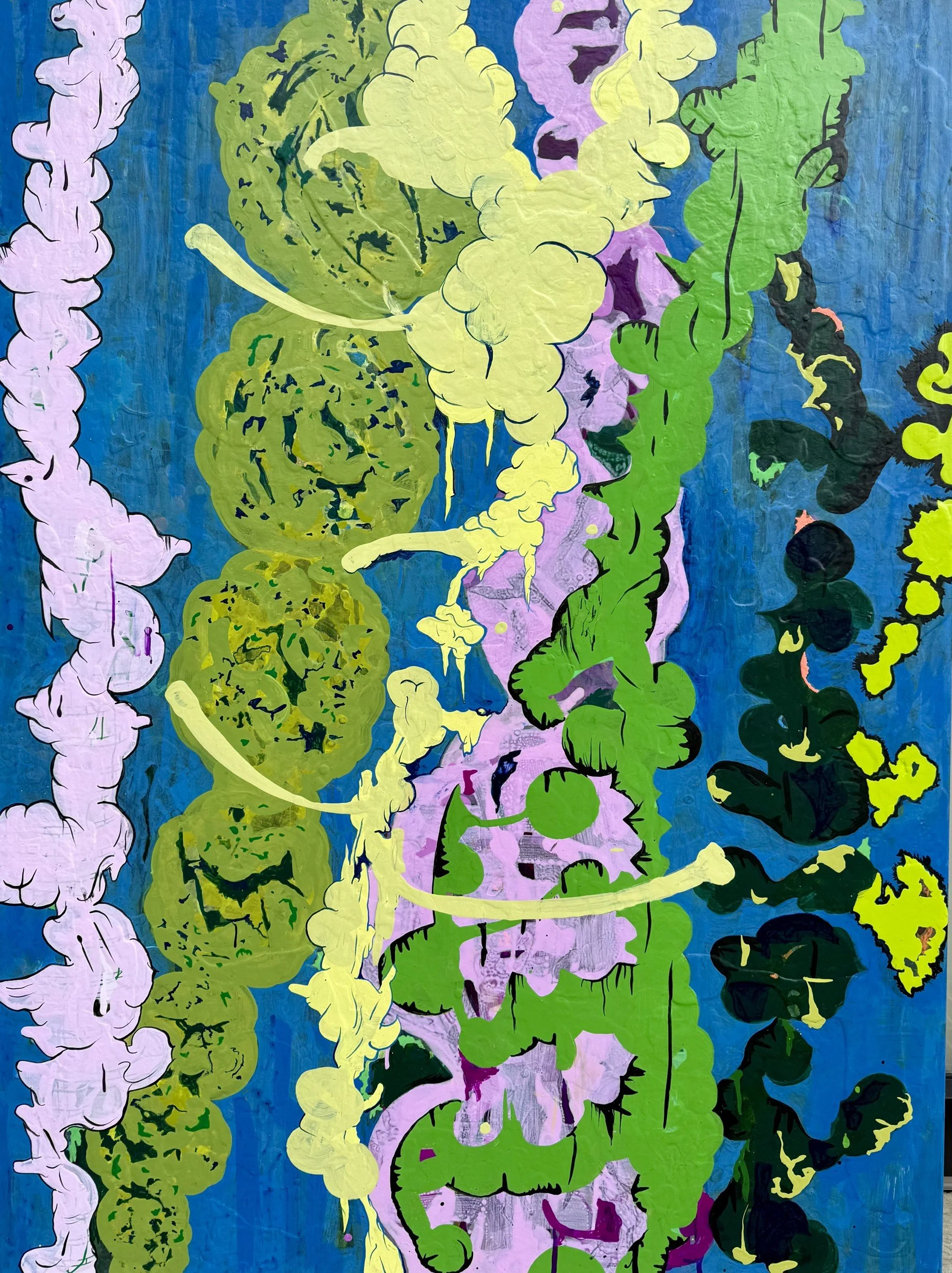 Strange What People Do  48"x36"  acrylic on  canvas  2026