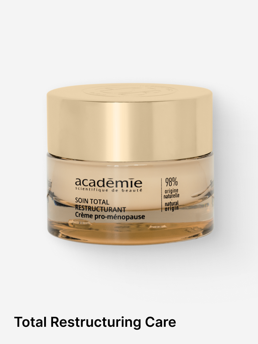 Specially developed in response to the hormonal changes of mature skin, this replenishing cream helps to target the visible signs of menopause on the epidermis: loss of density, volume and radiance. Infused with sea buckthorn extract, it helps to cor