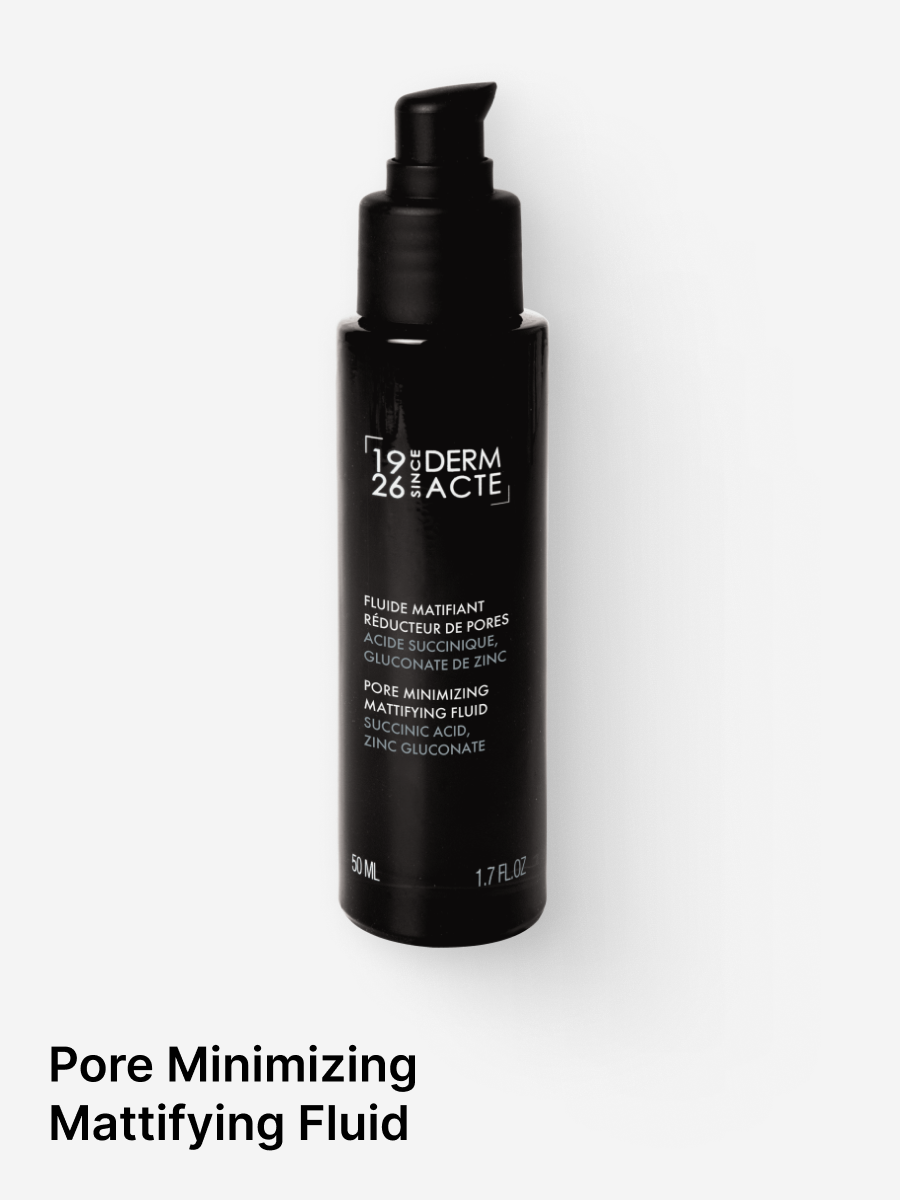 A regulating fluid that does not neglect comfort and hydration guaranteeing a matte effect! Controls areas of shine without drying the skin. Anti-blemish product that all skin types, even the most fragile, can tolerate.
Dermatologically tested.