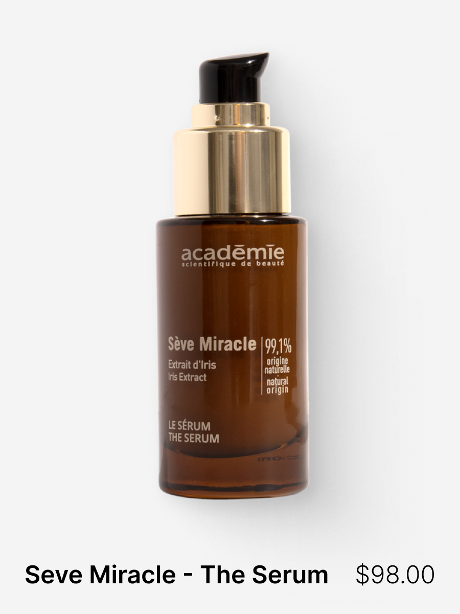The legendary effectiveness of Sève Miracle - The Cream concentrated in a revitalizing two-phase serum that provides skin with unrivalled comfort. Immediately skin is brighter, in a few days skin is softer, and after a few weeks wrinkles appear shall