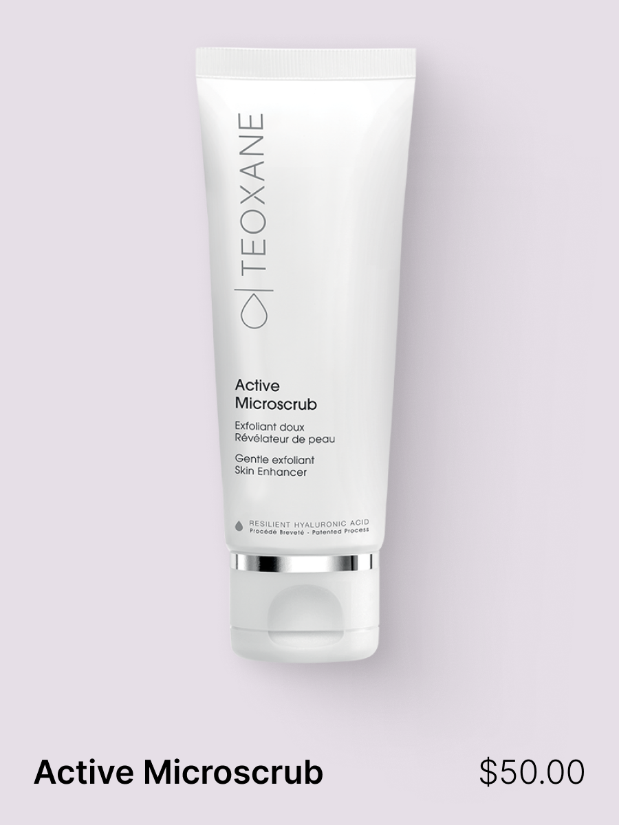 Revitalizing Scrub: A hybrid formulation featuring a technologically advanced double exfoliating complex with exfoliating granules and Papain enzyme to smooth the skin, enhance radiance, and increase softness¹. The benefits of mechanical and enzymati