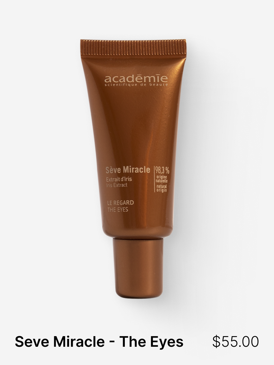 Born of the legendary Sève Miracle - The Cream, this radiant eye care product continues to brighten the look of eyes for generations. Dedicated to this delicate area, this fresh gel firms and revives the luminosity of the eye contour for a radiant, y