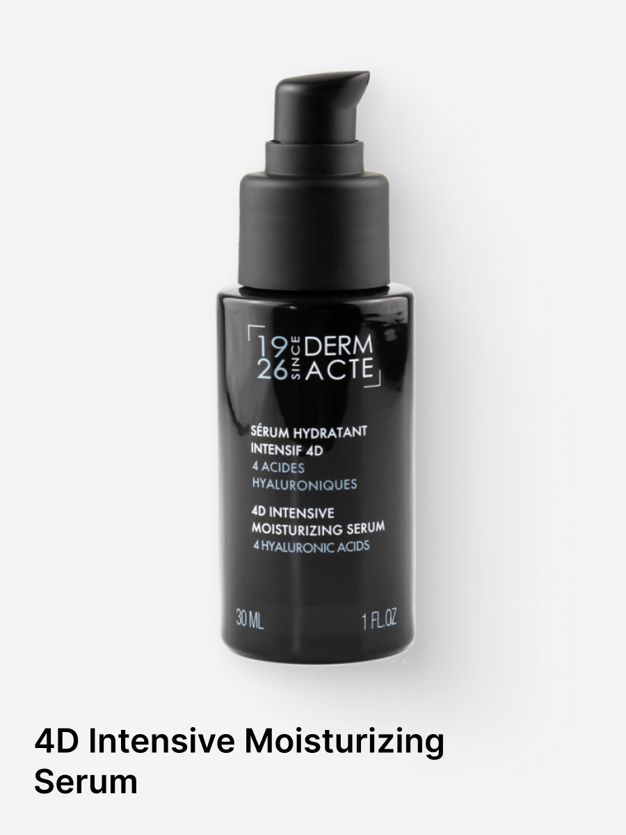 Our highest concentration of hyaluronic acid in a serum. Formulated with 4 different types hyaluronic acids, this ultra-concentrated serum with its incomparably fine texture will act both on the surface and deep down, keeping water at the heart of th