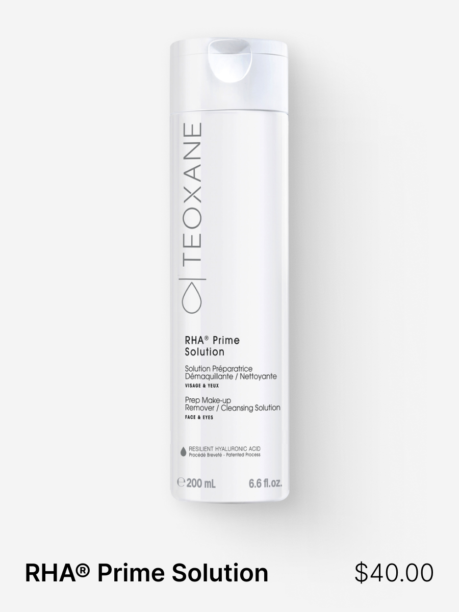 Micellar Water 3 in 1: cleanses , tones and removes make up. Provides hydration and soothing effect thank to the unique blend of TEOXANE crosslinked Hyaluronic Acid and the soothing Water Rose ingredient.