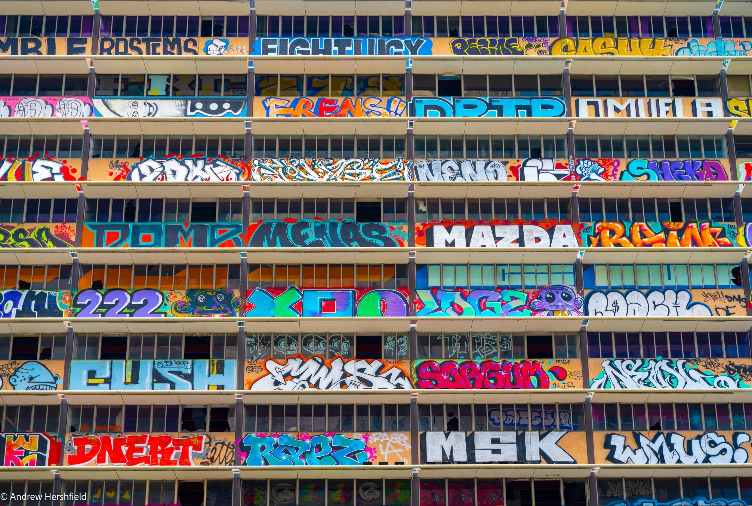 Abandoned Building Featuring Graffiti - Miami - Hershography