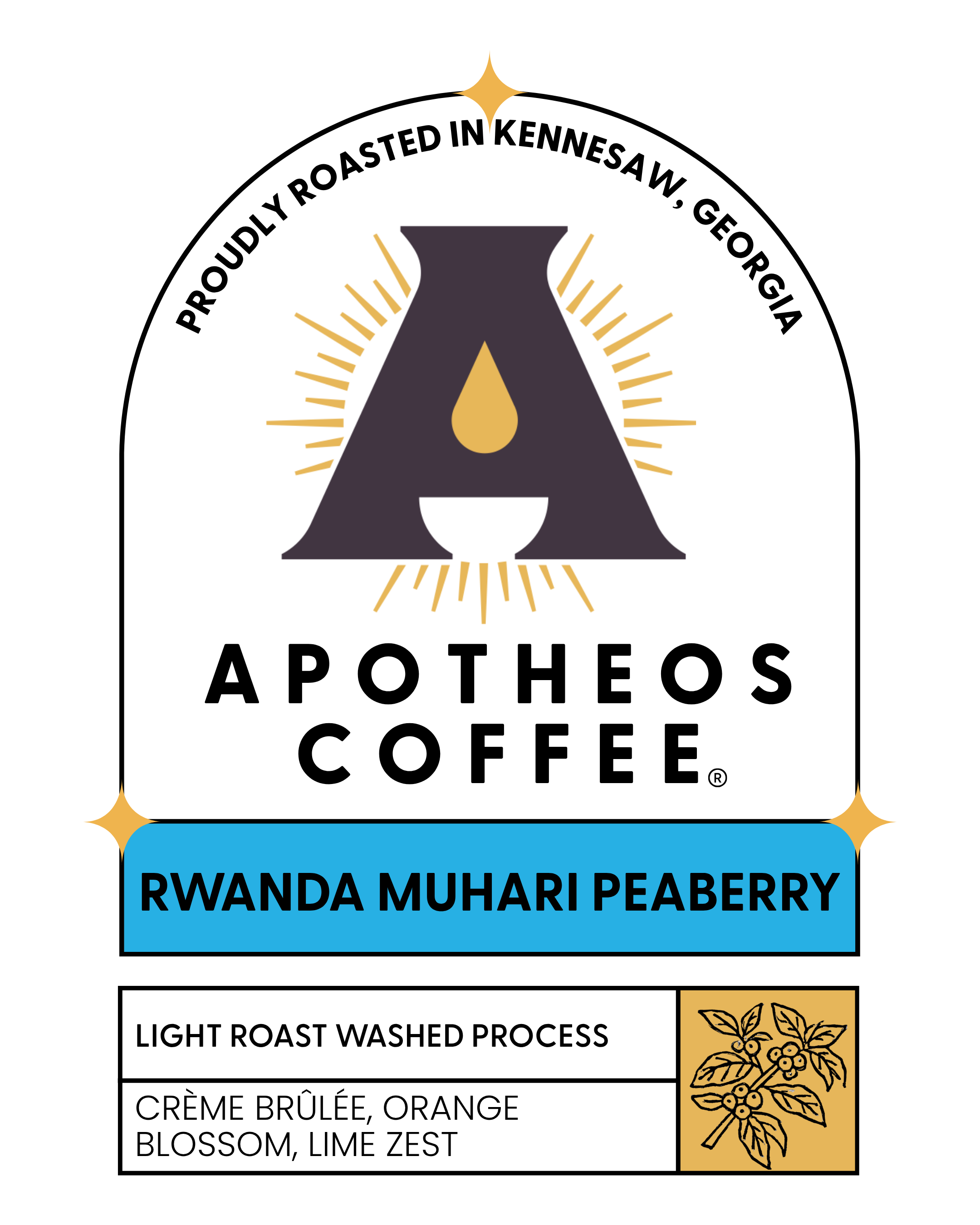 Rwanda Muhari Peaberry