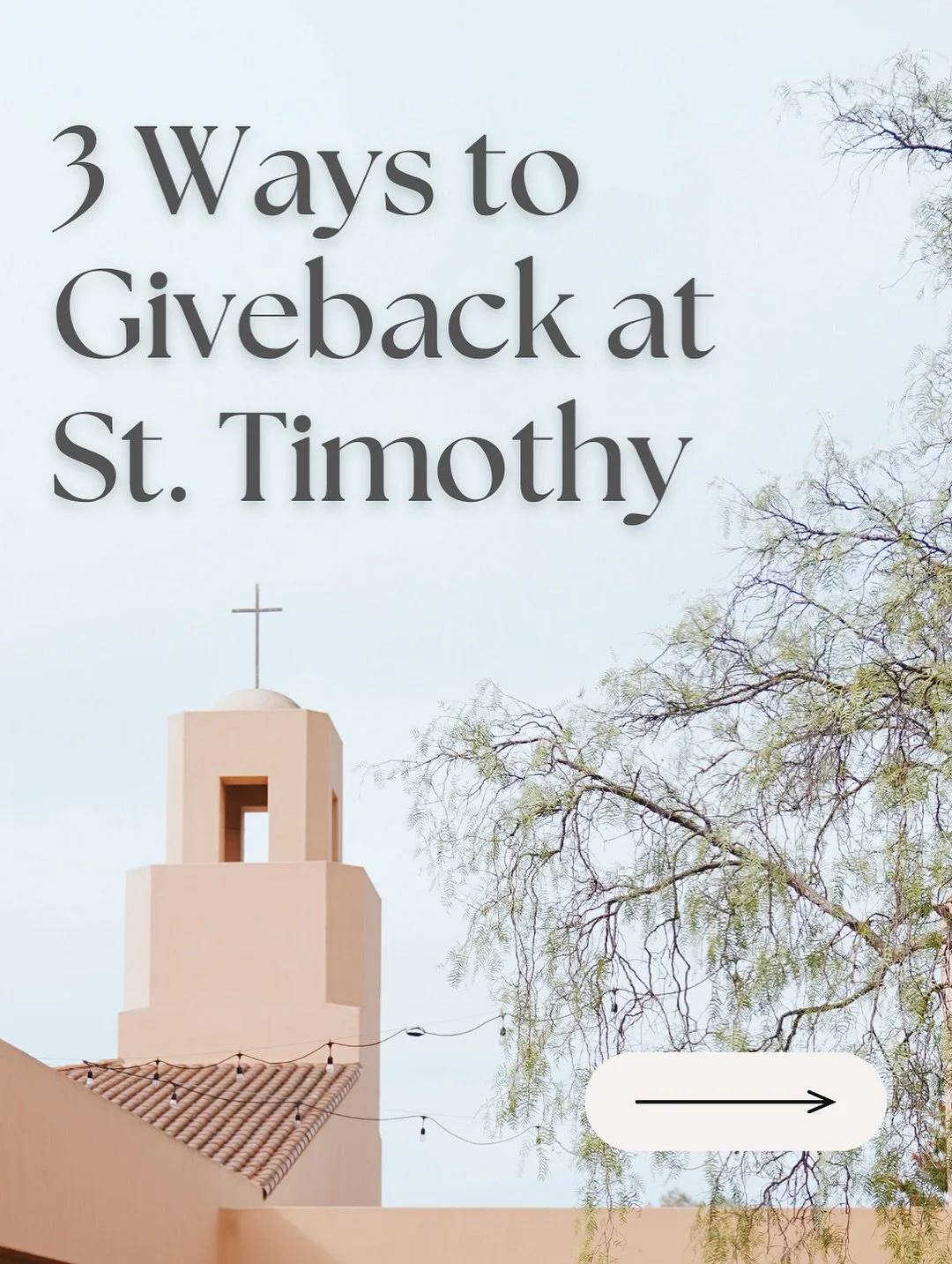 Here&rsquo;s how you can give back at St. Timothy! 

Walking with Moms Baby Supplies Collection Details ⬇️

To help ensure that we received an even amount of each item, please donate the item(s) listed for your last name:

A-L
baby washcloths
hooded 