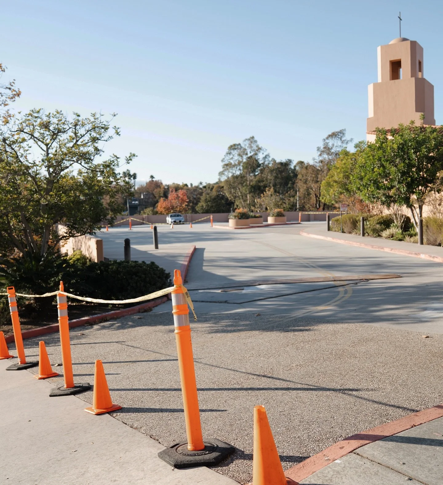 ⚠️ Driveway Closure ⚠️The main entrance on Nueva Vista is temporarily closed for maintenance for the next few weeks. Please use the back entrance on Crown Valley Parkway for both entry and exit. 

Rest assured that all scheduled events and Masses wil