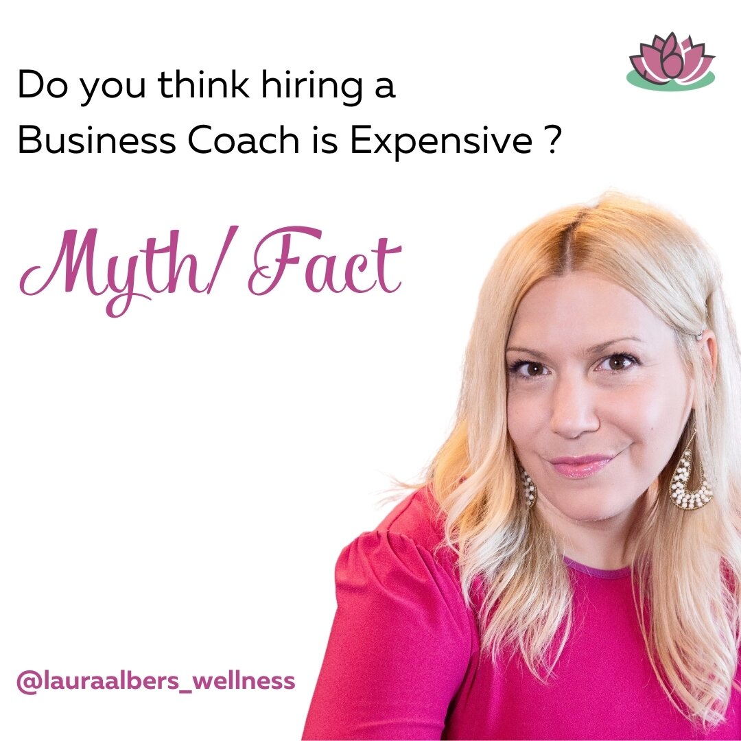 Has anyone ever heard any myths about business coaches?

I GOTTA share one of the ones I recently heard.

Myth #1: Hiring a business coach is expensive.

From an outside perspective, this might seem true (I actually used to believe this too!). But le