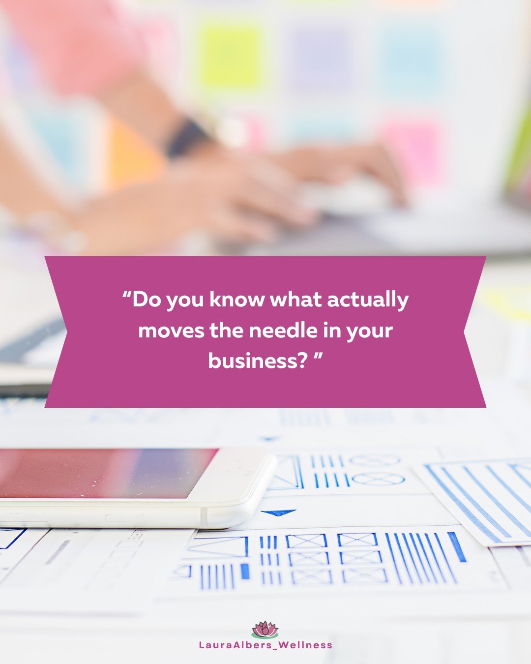 If you&rsquo;re: 

Mapping out the perfect course (but not telling anyone about it)

Designing your logo (for the 14th time)

Bouncing between 10 ideas (without launching one)

It&rsquo;s time to pause and ask:
What actually moves the needle in my bu