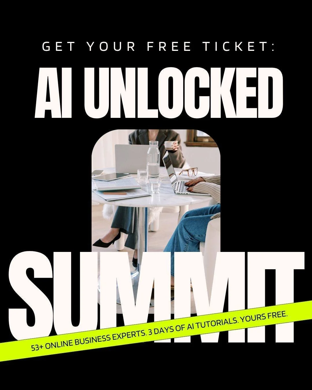 I said yes to speaking at Gemma Bonham-Carter's AI Unlocked Summit immediately.

Because honestly? I would&rsquo;ve been there either way.

I&rsquo;ve attended this event every year since it started. And as someone who&rsquo;s deeply in the AI space,