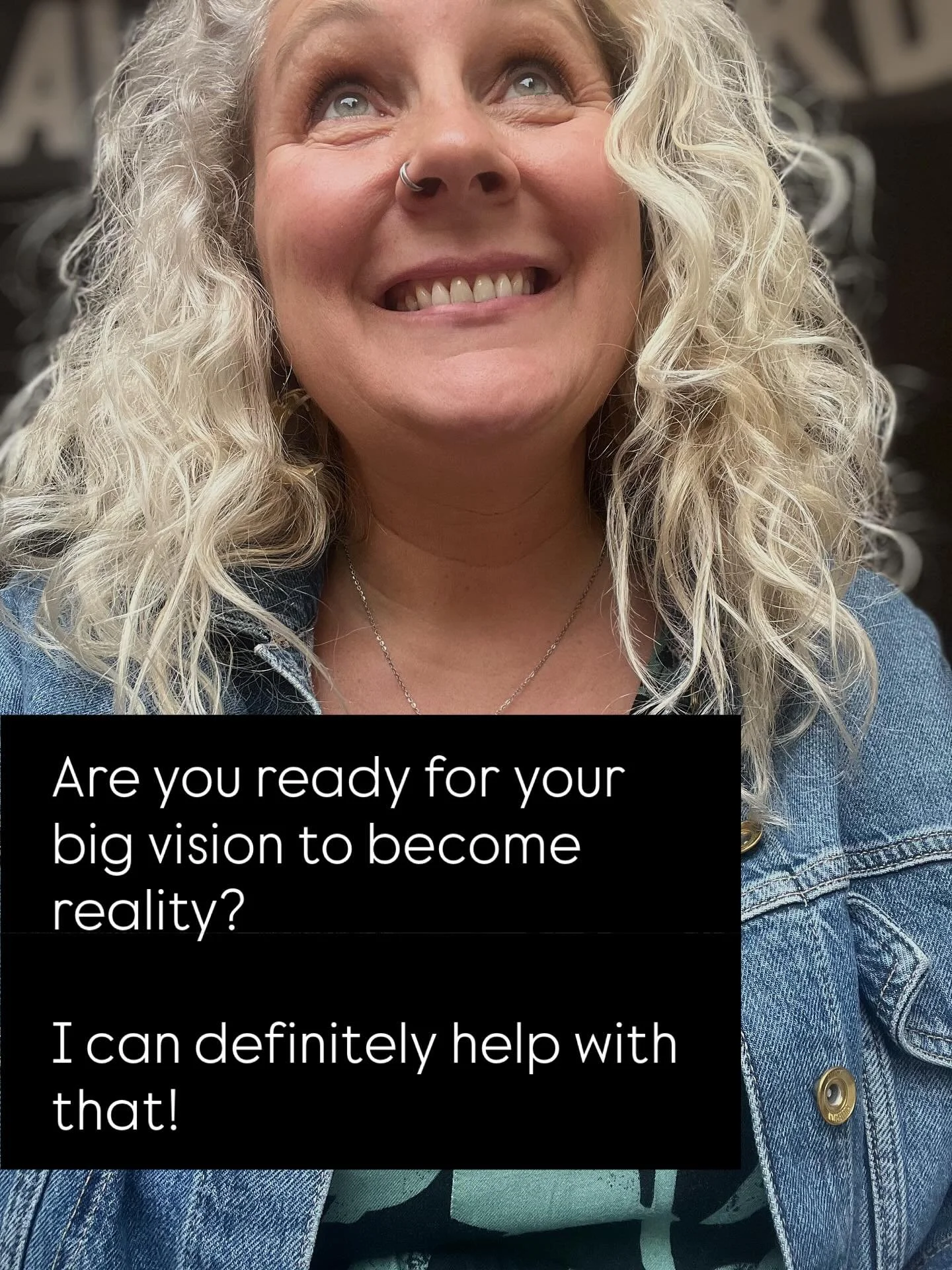 *NEW* Visioning Sessions

I love to help business owners connect the dots of possibility (I even wrote a book about it) - when I sit in someone&rsquo;s story for a moment I can see what&rsquo;s possible in the field and realms of visibility. 

It&rsq