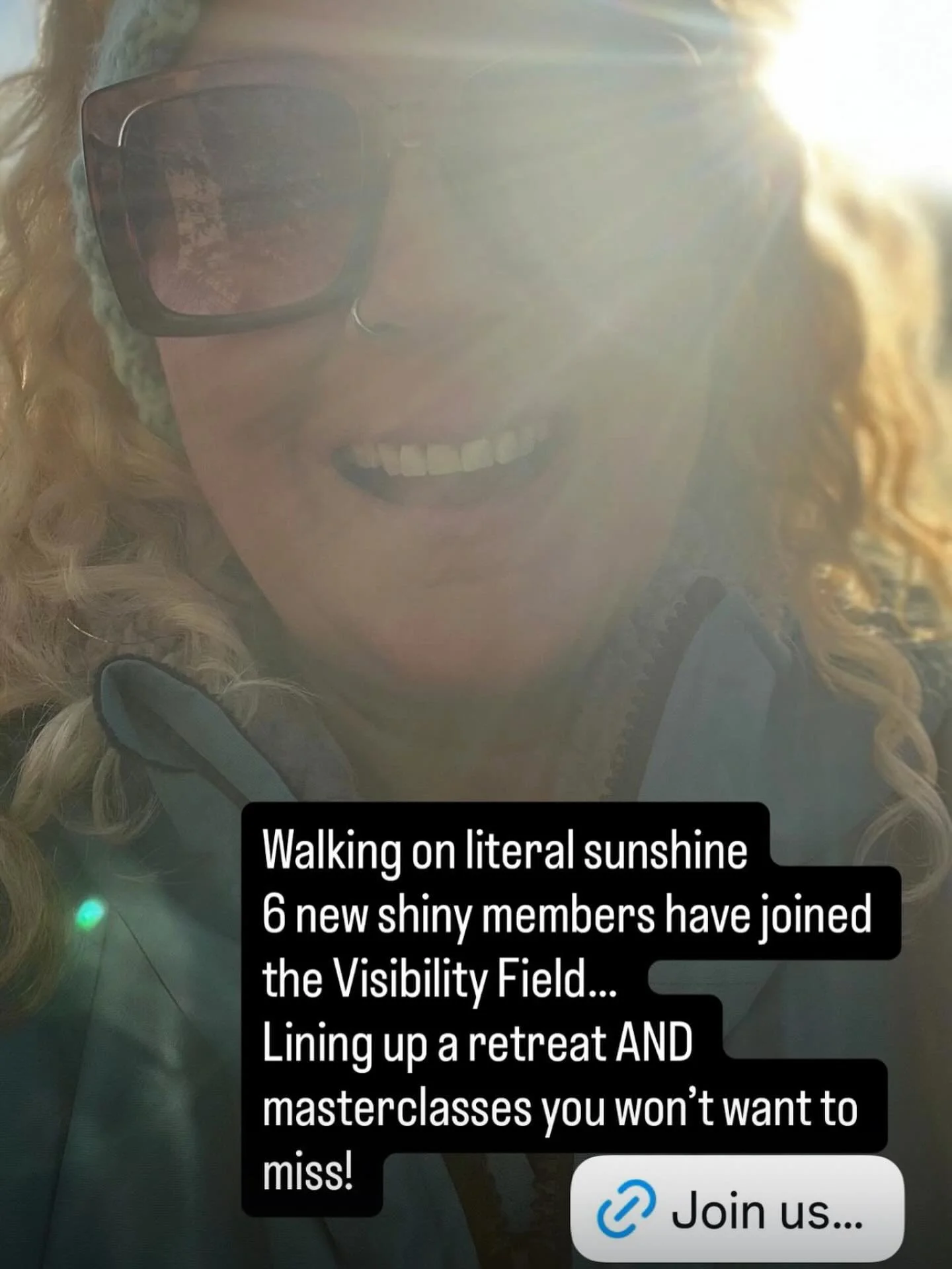 Eeeee so excited to share the Visibility Field is growing. 

Which means more opportunity, more magic and more meaningful conversations. 

You can still join this cosmic space of creation at the 2025 price of &pound;222. 

For this one off price you&