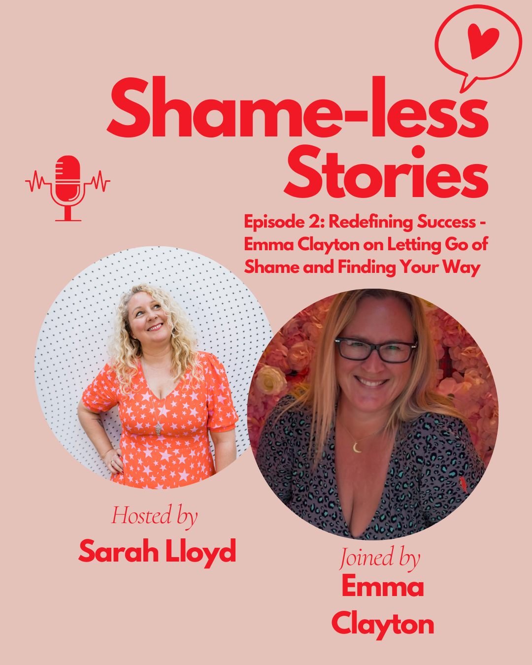 "Redefining Success: Emma Clayton on Letting Go of Shame and Finding Your Way" 

Looking for inspiration on your journey to self-acceptance and freedom from shame? 
In this episode of Shameless Stories, host Sarah Lloyd welcomes career coac