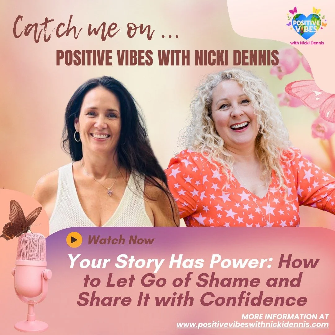 I had the absolutel pleasure of joining Positive Vibes with Nicki Dennis as a guest, and this conversation is one that truly means a lot to me because it allowed me to open up in a way that reflects not just where I am now, but everything it took to 
