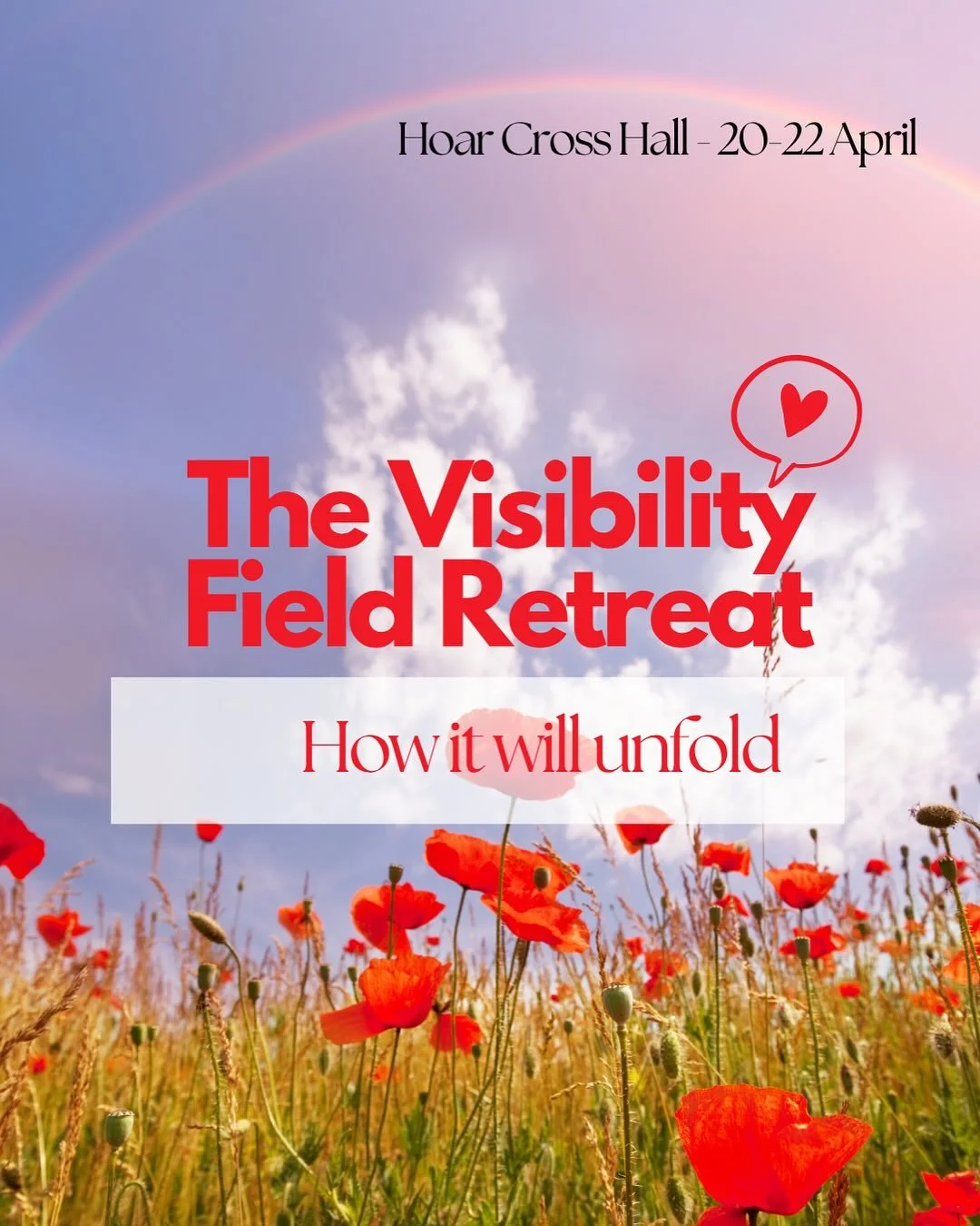 One week until The Visibility Field Retreat! 

And it&rsquo;s a room you don&rsquo;t want to miss. 

I love to assemble experts and see what can be woven in a space like this. And experts they are a plenty&hellip;

I called in a potent space just lik