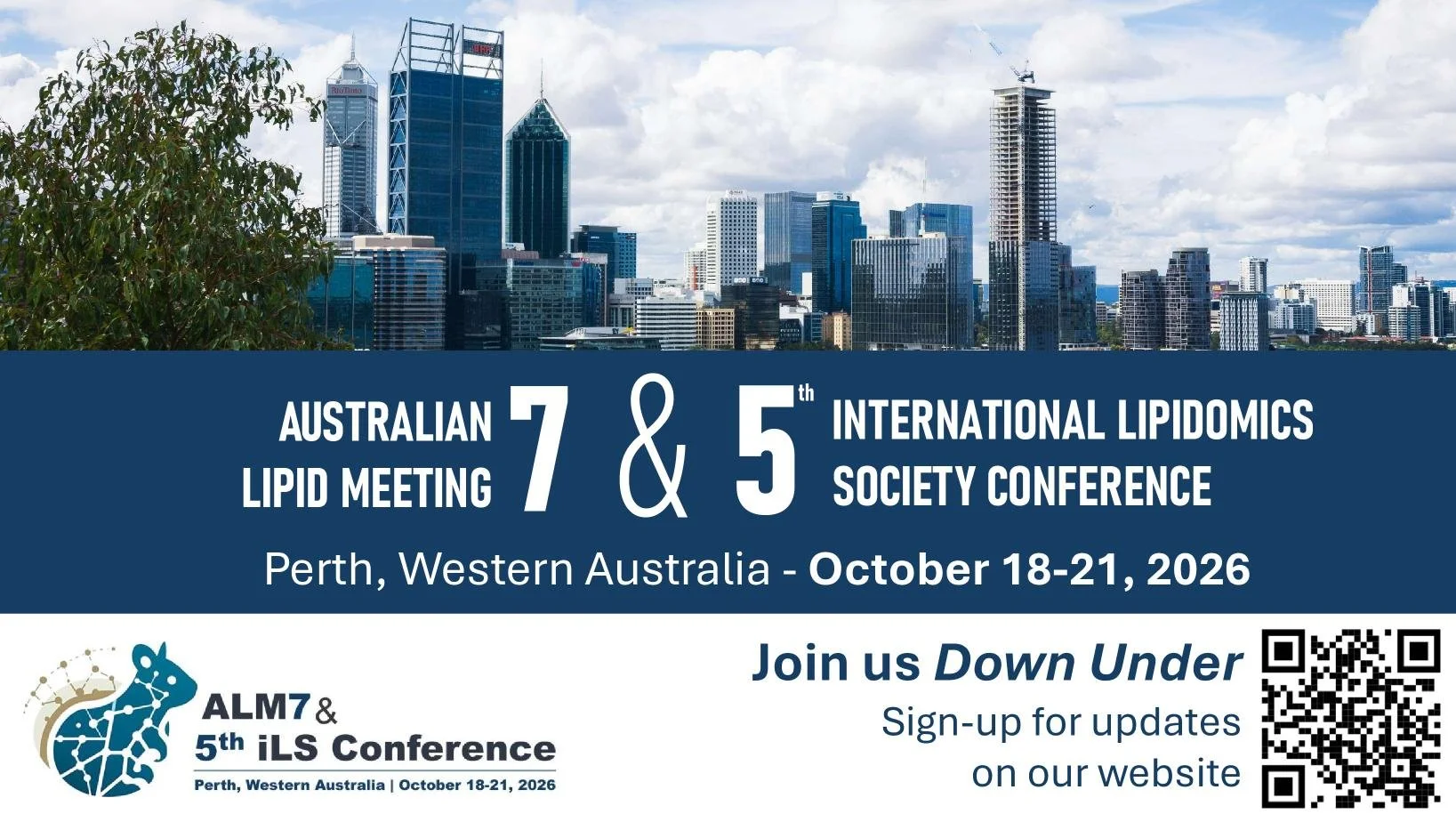 Australian Lipid Meeting 7 &amp; 5th International Lipidomics Society Conference in Perth, Western Australia