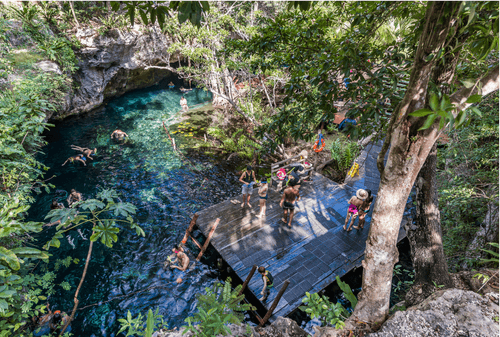 Amansala+Grande+Cenote+for+hosting+a+retreat.