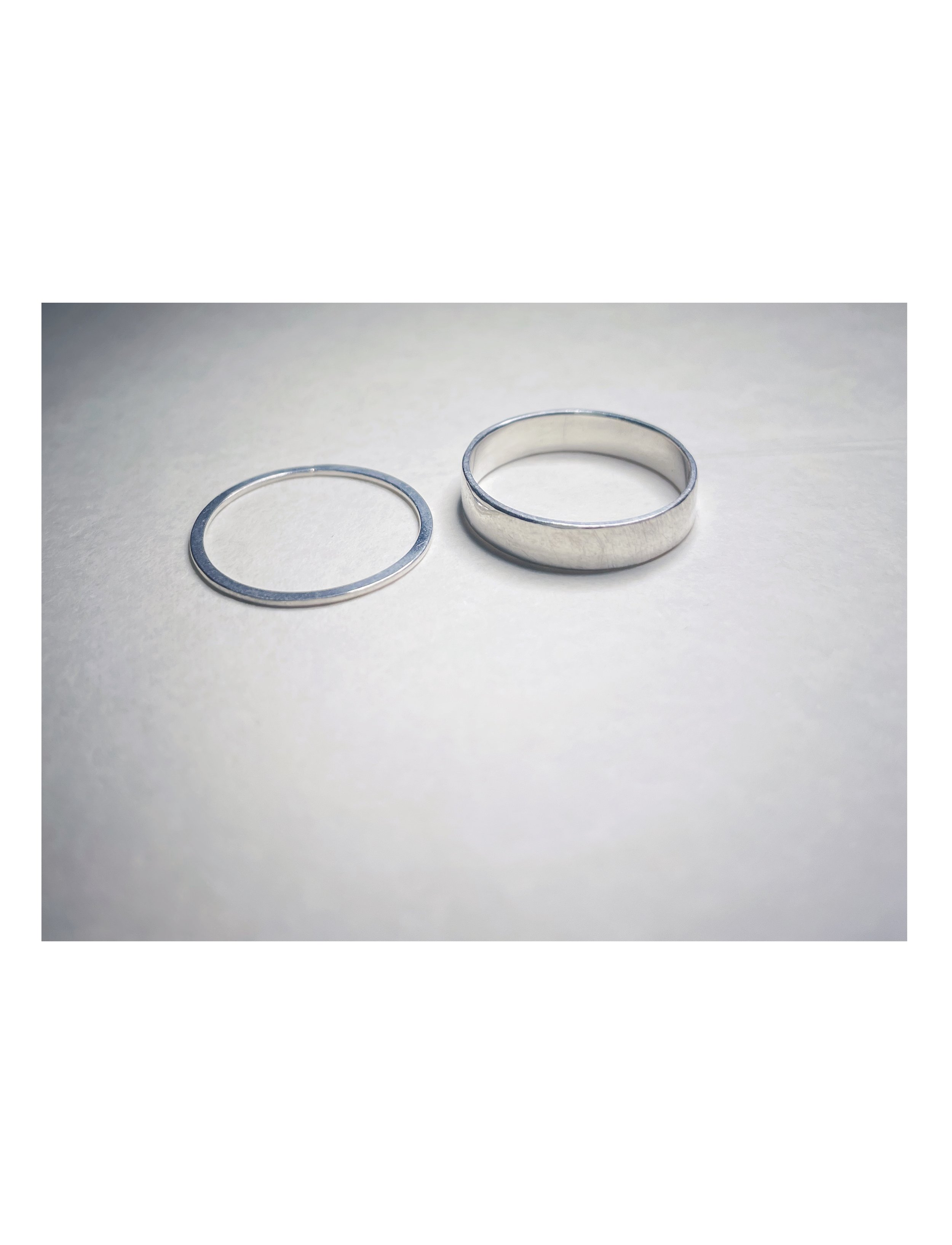 rings silver 925 twin flames alliances imaginaires stack of 2