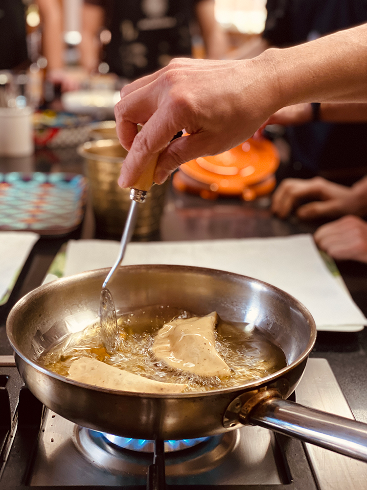 Hand Stirring Ingredients in a Bowl