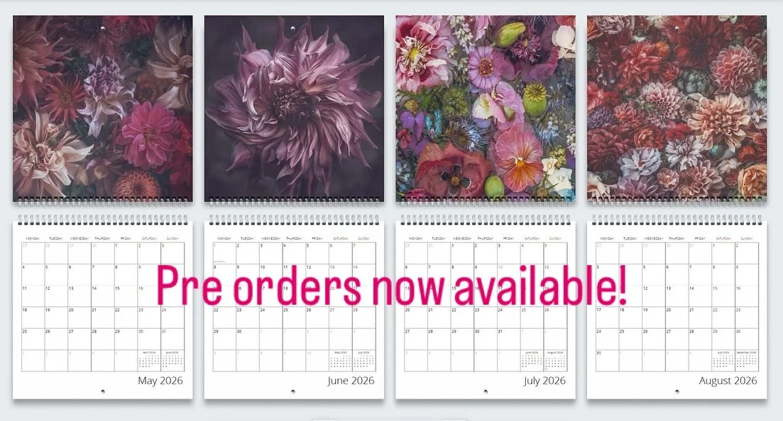 Gosh, don't miss out! These are selling quickly! Limited availability. $25 each, plus postage. Send me a DM 💕 

#2026calendar #botanical #floral #mygardenflowers