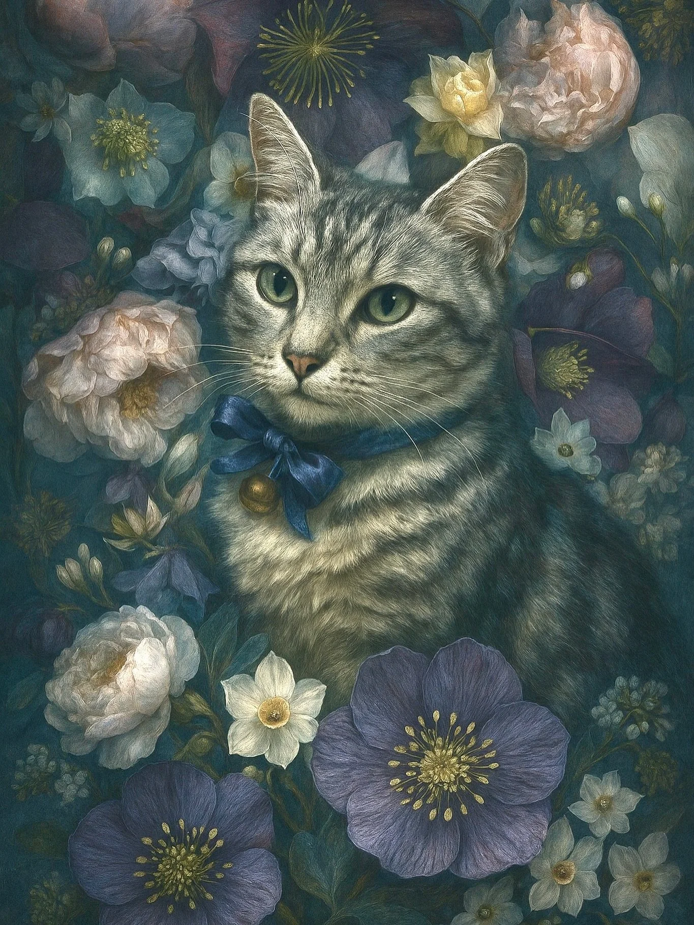 Meet my bestie 🌸

I adore combining my flowers and my pets into Dutch inspired mini portraits for my Christmas 🎄 this year. I can do this with photoshop but AI so much faster and love the result.

Love exploring new ideas and ways to love what I do