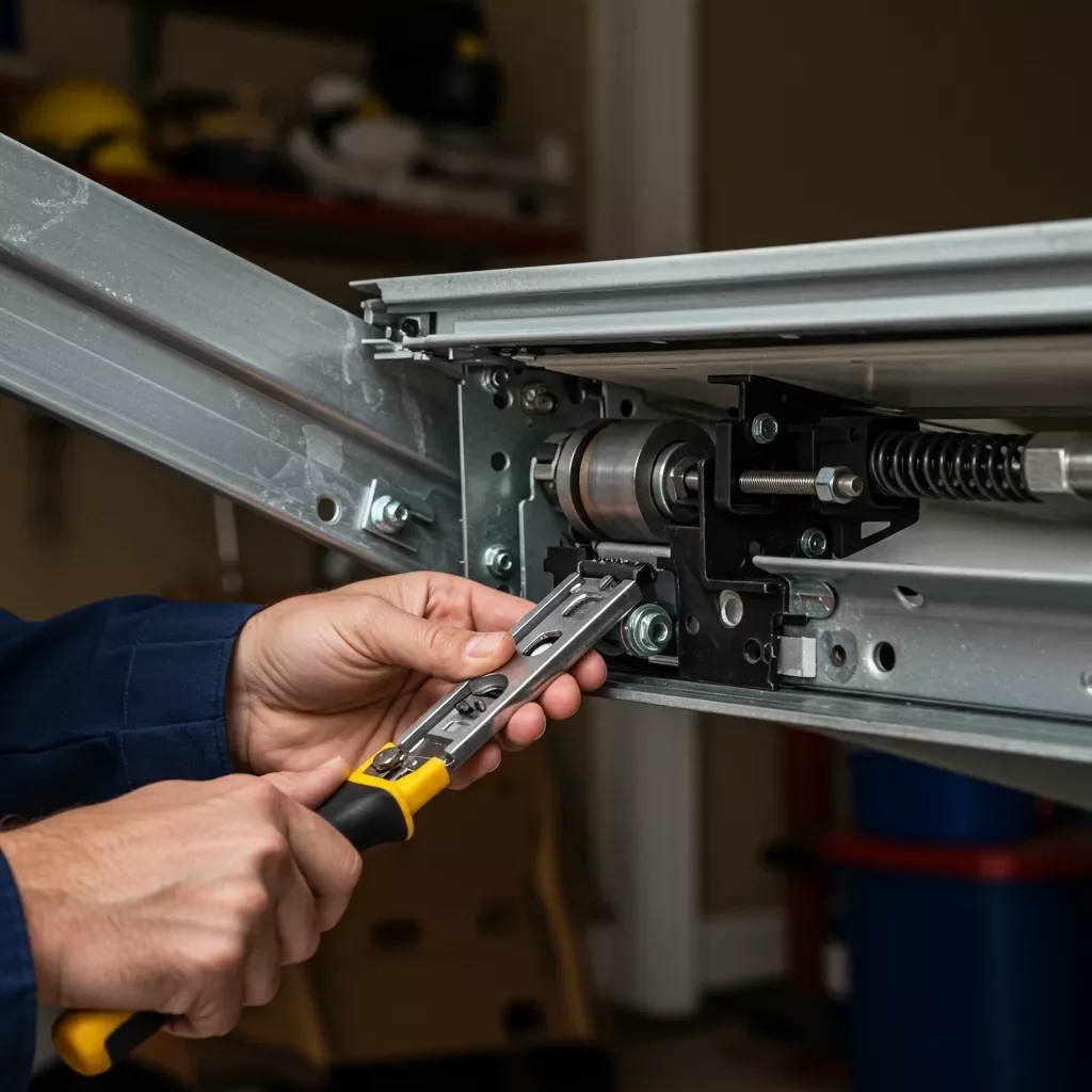 Stuck Garage Door Repair