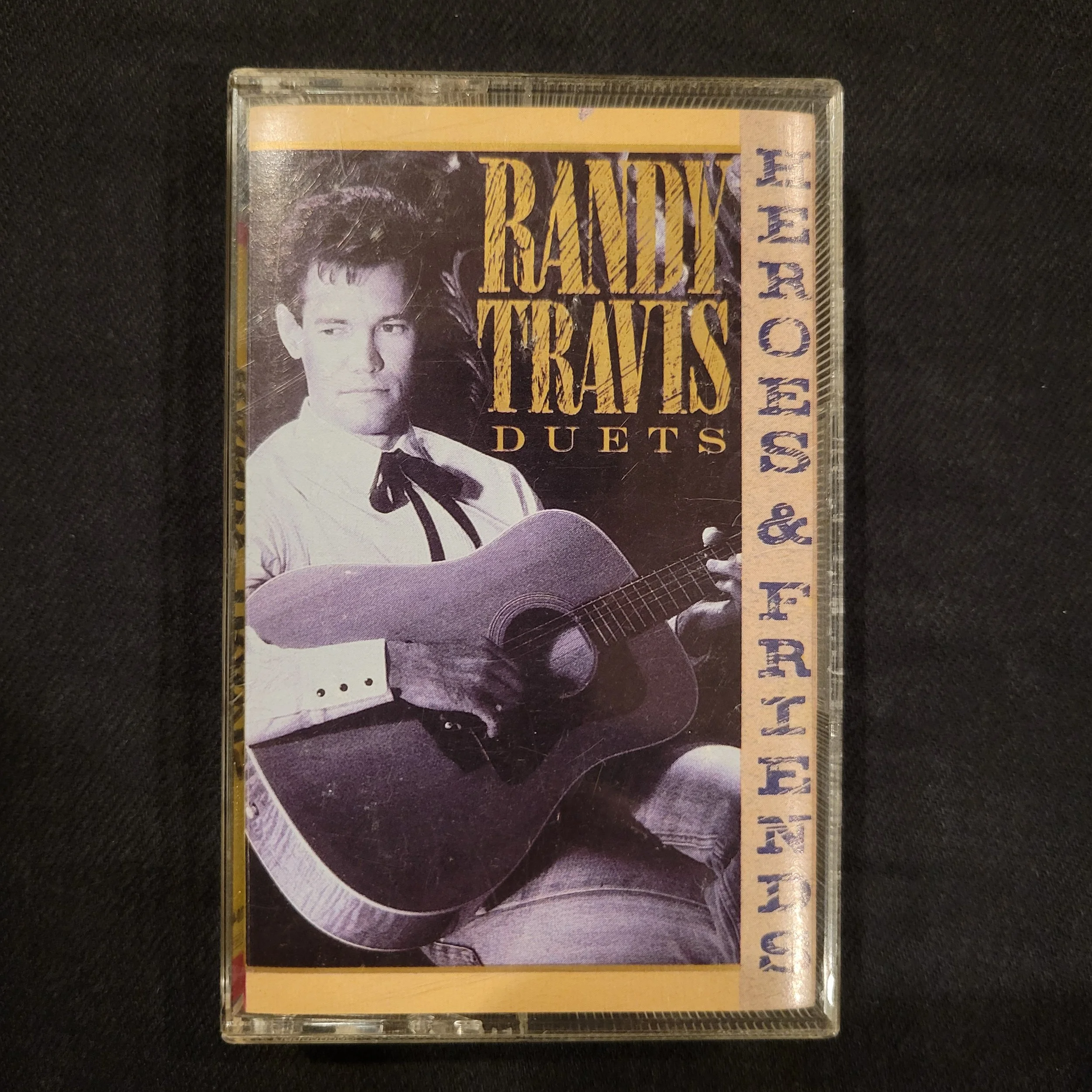 RANDY TRAVIS - HEROES AND FRIENDS - Vintage Cassette Tape