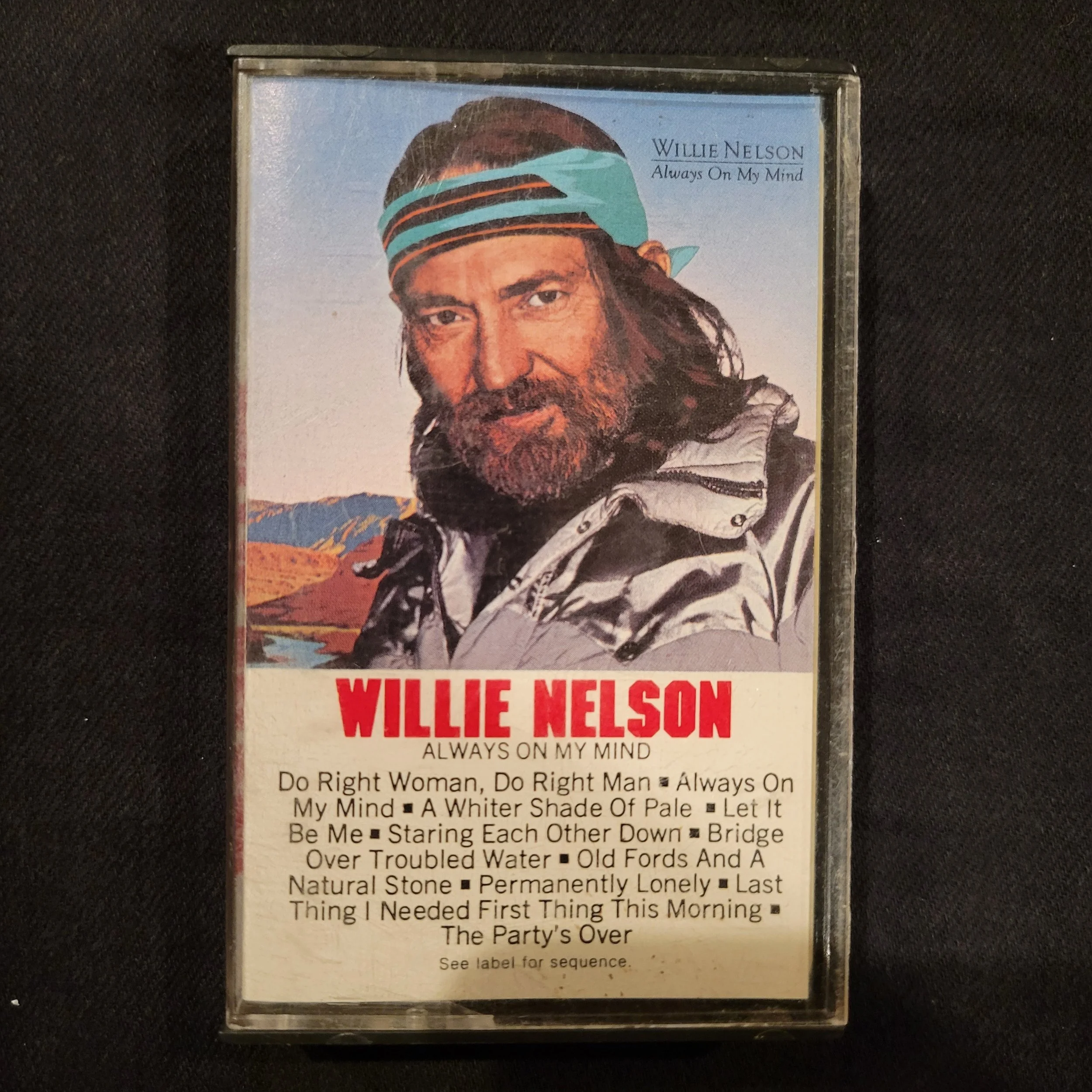 WILLIE NELSON - ALWAYS ON MY MIND - Vintage Cassette Tape