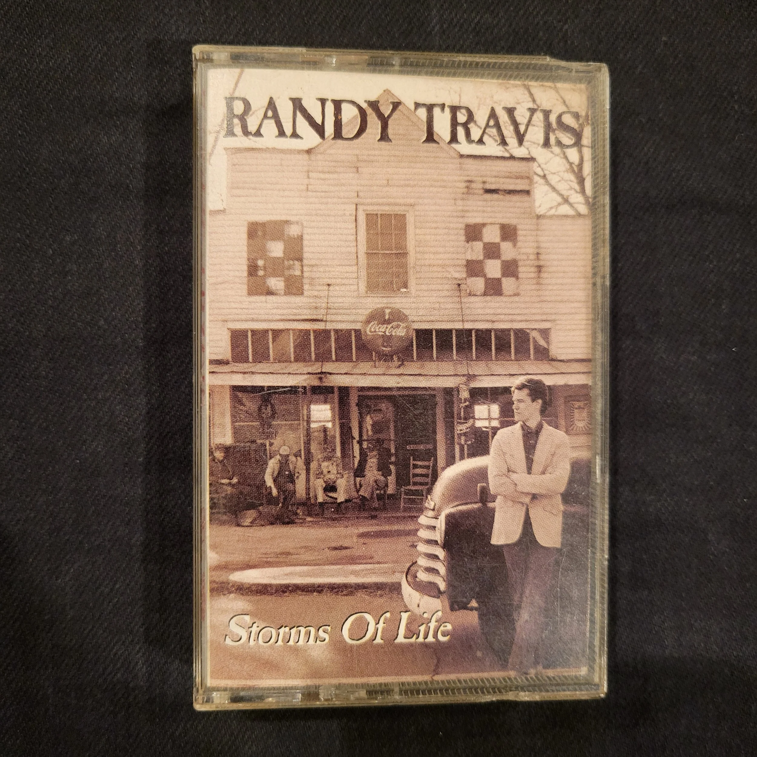 RANDY TRAVIS - STORMS OF LIFE - Vintage Cassette Tape