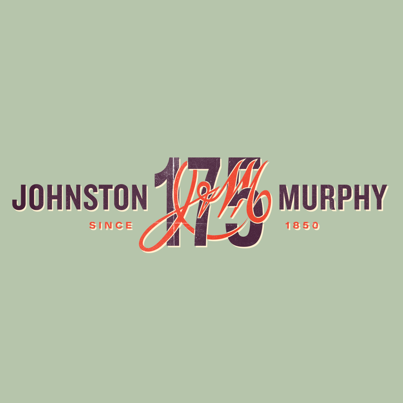 J&M 175 Years Young Logo Design