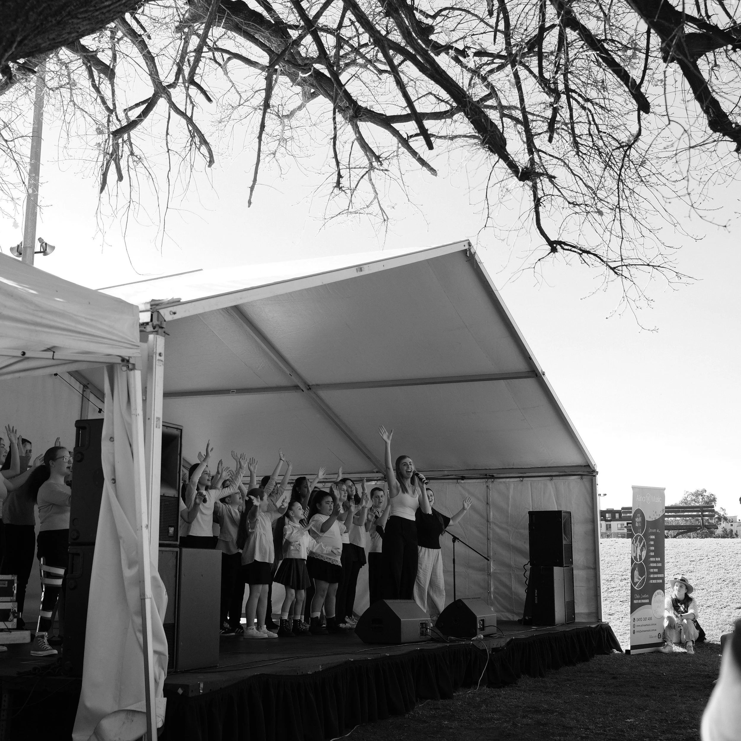 AWM at Penrith Show 2026 📷 @adamegan 
Thank you to everyone who came to watch our students perform! You can catch us next at Relay for Life Penrith on 12th Sept. Our students are doing two sets at lunch time and then I&rsquo;m doing a solo set in th